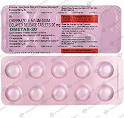 OMETAB 20MG TABLET 10'S