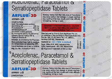 ARFLUR 3D TABLET 10'S