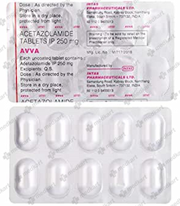 AVVA 250MG TABLET 10'S