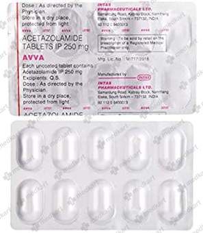 AVVA 250MG TABLET 10'S