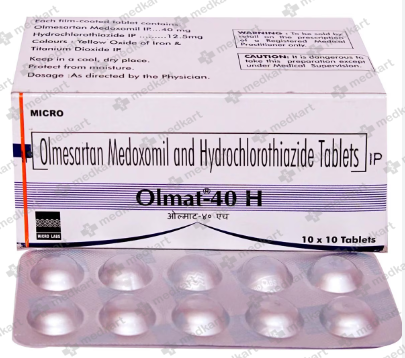 OLMAT H 40MG TABLET 10'S