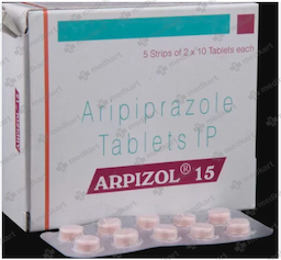 ARPIZOL 15MG TABLET 10'S