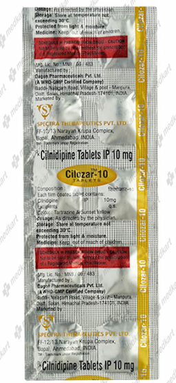 CILOZAR 10MG TABLET 10'S