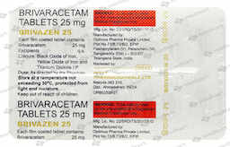 BRIVAZEN 25MG TABLET 10'S