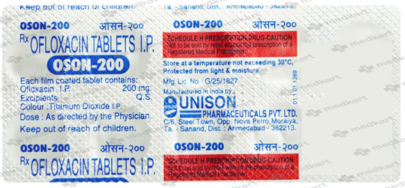 OSON 200MG TABLET 10'S