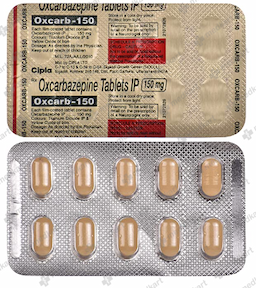 OXCARB 150MG TABLET 10'S