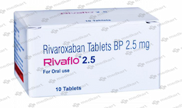 RIVAFLO 2.5MG TABLET 10'S