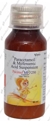 PACIMOL MF 250 MG SYRUP 60 ML