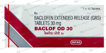 BACLOF OD 30MG TABLET 10'S