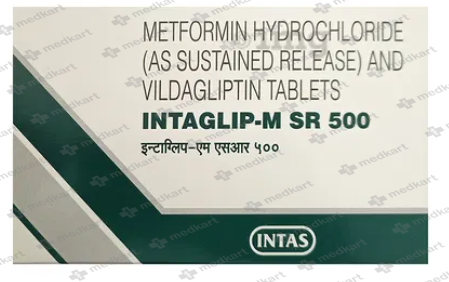 INTAGLIP M SR 500MG TABLET 10'S