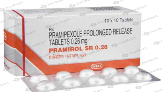 PRAMIROL SR 0.26MG TABLET 10'S