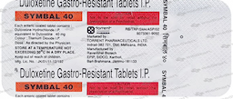 SYMBAL 40MG TABLET 10'S