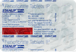 STANLIP 145MG TABLET 10'S