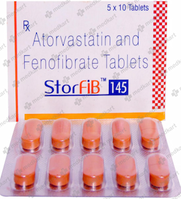 STORFIB 145MG TABLET 10'S