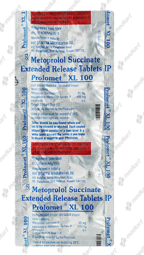 PROLOMET XL 100MG TABLET 10'S