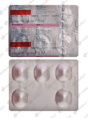 PSORID 25MG CAPSULE 5'S