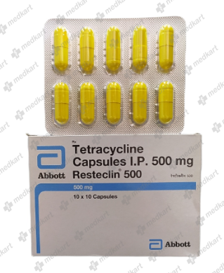 RESTECLIN 500MG CAPSULE 10'S