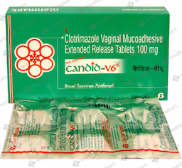 CANDID V6 VAGINAL TABLET 6'S