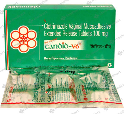 CANDID V6 VAGINAL TABLET 6'S