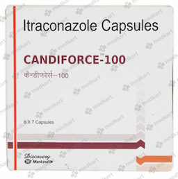 CANDIFORCE 100MG CAPSULE 7'S