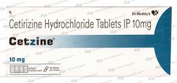 CETZINE 10MG TABLET 10'S