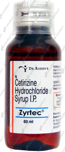 ZYRTEC SYRUP 60 ML