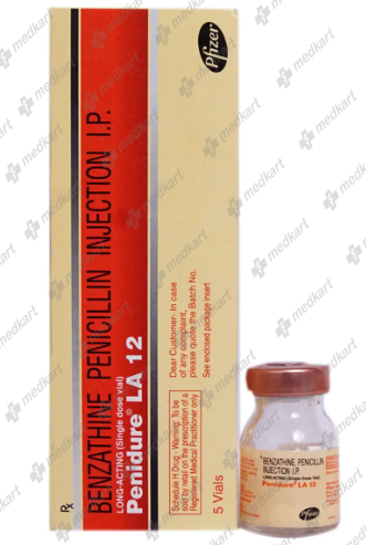 PENIDURE LA 12MG INJECTION VIAL 1 ML