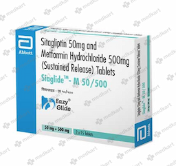 SIAGLIDE M 50/500MG TABLET 15'S