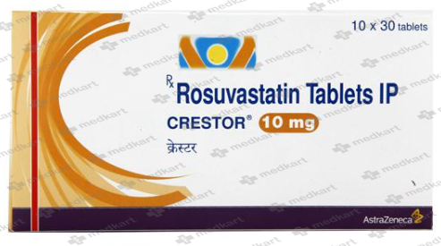 CRESTOR 10MG TABLET 30'S