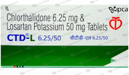 CTD L 6.25/50MG TABLET 10'S