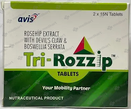 TRI ROZZIP TABLET 15'S