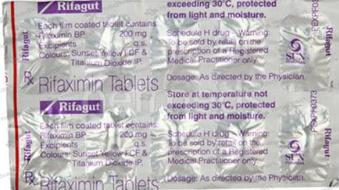 RIFAGUT 200MG TABLET 10'S