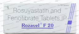 ROZAVEL F 20MG TABLET 10'S