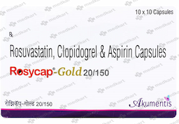 ROSYCAP GOLD 20/150MG TABLET 10'S