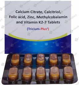 TRICIUM PLUS TABLET 10'S