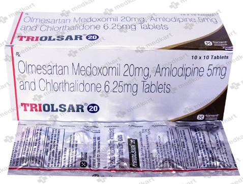 TRIOLSAR 20MG TABLET 10'S