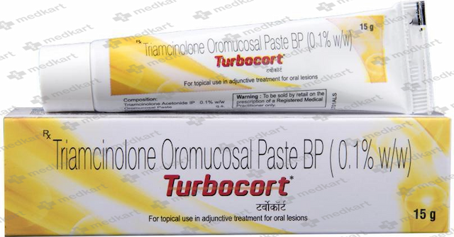 TURBOCORT PASTE 15 GM