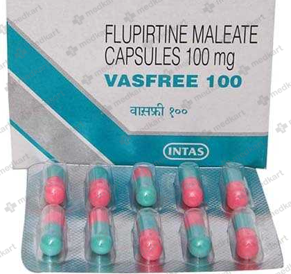 VASFREE 100MG CAPSULE 10'S