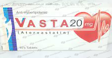 VASTA 20MG TABLET 10'S