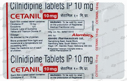 CETANIL 10MG TABLET 10'S