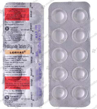 LORVAS 2.5MG TABLET 10'S