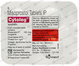 CYTOLOG 200MCG TABLET 4'S