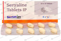 SERLIFT 100MG TABLET 10'S