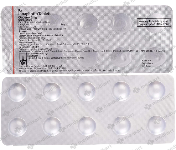 ONDERO 5MG TABLET 10'S