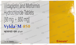 VYLDA M 850MG TABLET 10'S