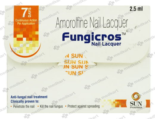 FUNGICROS NAIL LACQUER 2.5 ML