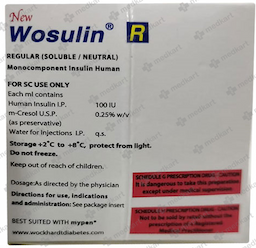 WOSULIN R PENFILL 3 ML