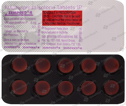 ZEMPRED 4MG TABLET 10'S