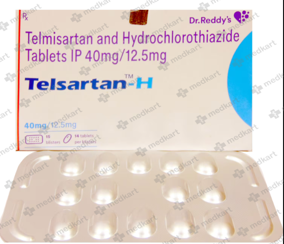 TELSARTAN H 40MG TABLET 14'S