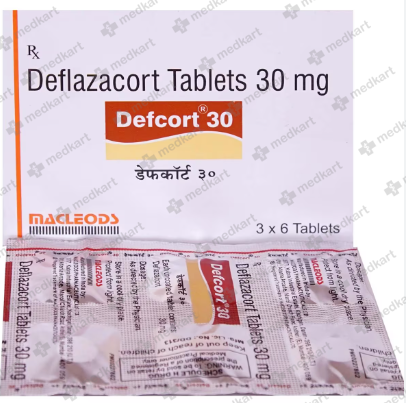 DEFCORT 30MG TABLET 6'S